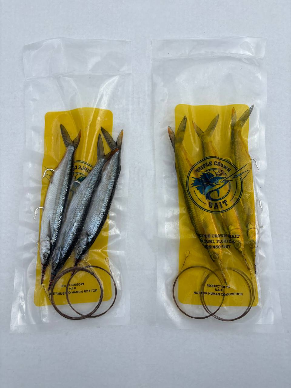 Rigged Ballyhoo (Double Hook)